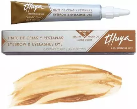 Для бровей и ресниц, светло-коричневый Project Lashes, Thuya Henna