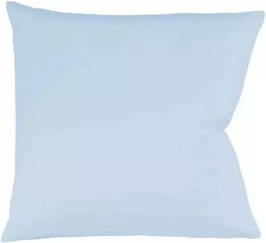 Для сна – атласная наволочка, 100% шелковистый мягкий хлопок, 45х45 см, синий sleepling