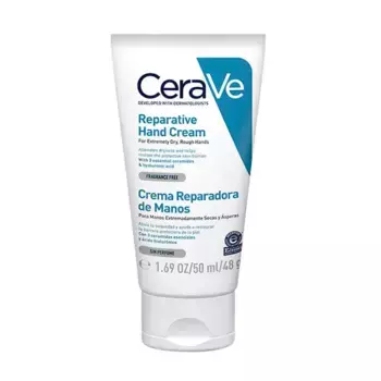 Для сухих и грубых рук Crema Reparadora De Manos Cerave, 50 ml