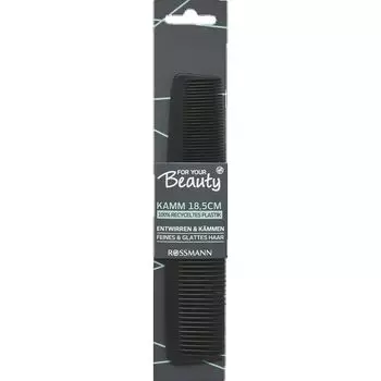 ДЛЯ ВАШЕЙ КРАСОТЫ РАСЧЕСКА ЧЕРНАЯ 18,5 СМ For Your Beauty,