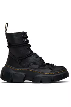 Dmxl кожаные ботинки на 8 люверсах Dr. Martens, черный