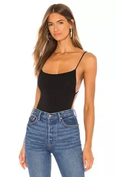 Dna сплошной комбинезон со шнуровкой сзади Indah, черный