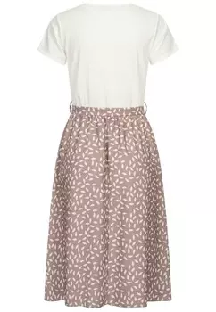 Дневное платье 2-POCKETS UND BINDEGRTEL Cloud 5ive, белый