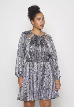 Дневное платье ADDER MINI DRESS MICHAEL Michael Kors, черный