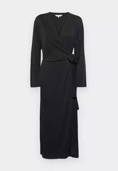 Дневное платье ADELONA LYNETTE WRAP MSCH Copenhagen, черный