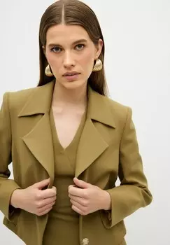 Дневное платье adL, оливковый