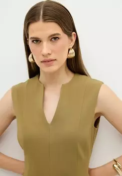 Дневное платье adL, оливковый