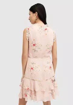 Дневное платье ARI KORA AllSaints, розовый