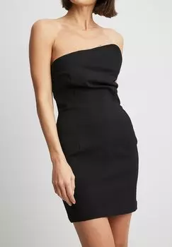 Дневное платье ASYMMETRISCHES MINI NA-KD, черный