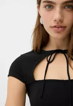 Дневное платье Bershka, черный