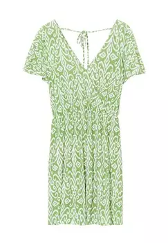 Дневное платье BONOBO Jeans, зеленый