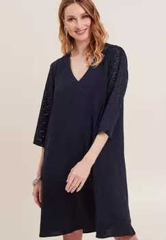 Дневное платье Breal, темно-синий