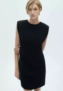 Дневное платье CARA Mango, черный