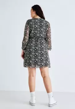 Дневное платье CARCERA SHORT DRESS ONLY Carmakoma, черный