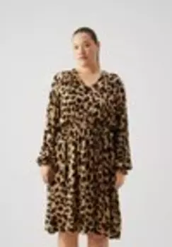 Дневное платье CARVIVIENNE LIFE KNEE DRESS Only Carmakoma, бежевый