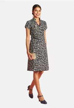 Дневное платье CHINOISE Antoine et Lili, темно-синий