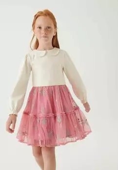 Дневное платье COLLARD TWOFER Laura Ashley, цвет pink cream