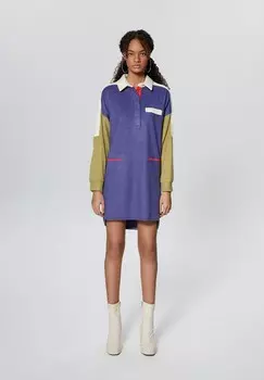 Дневное платье COLOR BLOCK Rue les crateurs, синий