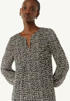 Дневное платье comma, бежевый