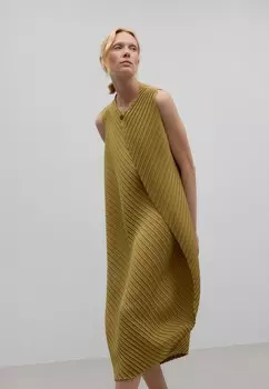 Дневное платье CRINKLE MIDI ADOLFO DOMINGUEZ, зеленый