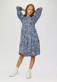 Дневное платье CRINKLE-STRUKTUR s.Oliver, кремовый