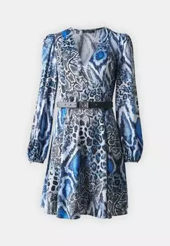 Дневное платье Debora Short Dress MARCIANO BY GUESS, синее