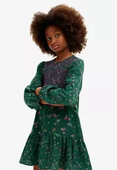 Дневное платье Desigual, зеленый