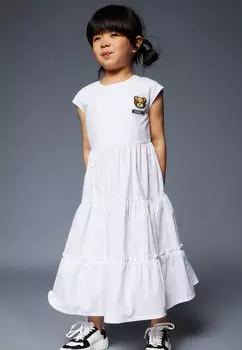 Дневное платье Dress MOSCHINO, bianco ottico