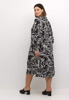 Дневное платье DRY Kaffe Curve, черный