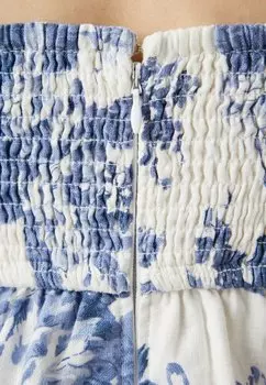 Дневное платье Emerson Wide Strap Skort Abercrombie & Fitch, синее