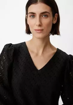 Дневное платье EN BRODERIE ANGLAISE comma, черный