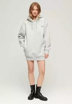 Дневное платье ESSENTIAL LOGO Superdry, цвет glacier grey marl