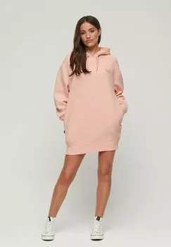 Дневное платье ESSENTIAL LOGO Superdry, розовый