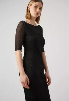 Дневное платье Evibini BOSS, черное