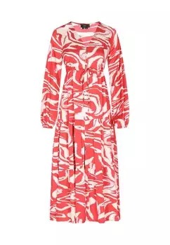 Дневное платье faina, красный