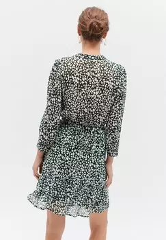 Дневное платье FRENCH BRAND FASHION ELEGANT MODERN DALIA Caroll, хаки