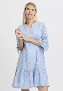 Дневное платье FRIKKE VNECK b.young, светло-голубой