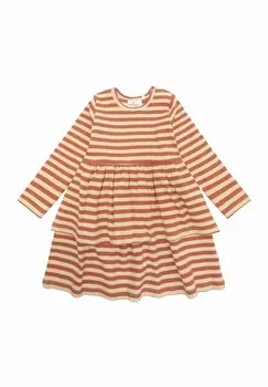 Дневное платье FRO The New Siblings, коричневый