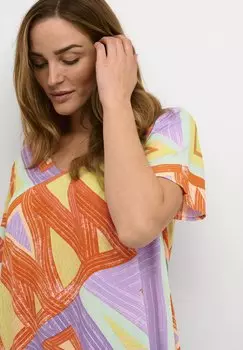 Дневное платье Gia Short Cream, оранжевый