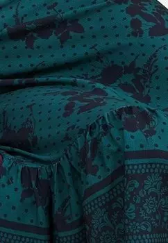 Дневное платье Goddiva, темно-зеленыйное