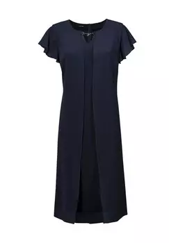 Дневное платье GOLDNER, темно-синий