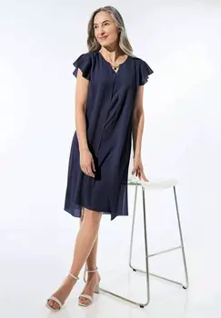 Дневное платье GOLDNER, темно-синий