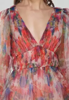 Дневное платье GRACELYN Lace & Beads, мультиколор