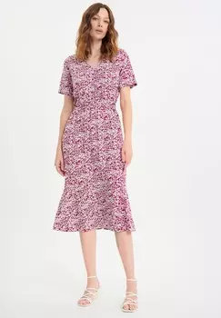 Дневное платье Greenpoint, темно-красный