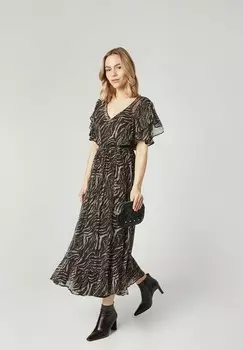 Дневное платье Guido Maria Kretschmer Collection, коричневый