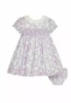 Дневное платье HEDGEROW REGULAR FIT SET Jojo Maman Bb, фиолетовый