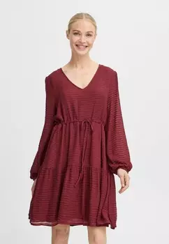 Дневное платье HELIA b.young, красный