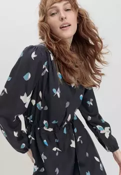 Дневное платье hessnatur, синий