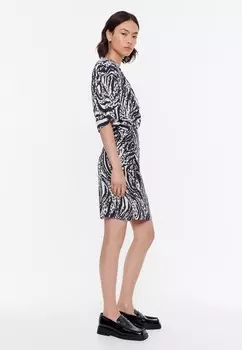 Дневное платье HOMBRERAS ZEBRA Bimba Y Lola, черный