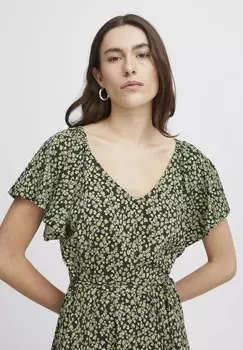 Дневное платье IHAYA DR4 ICHI, цвет Evergreen